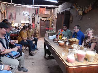 Activities students Sacred Valley