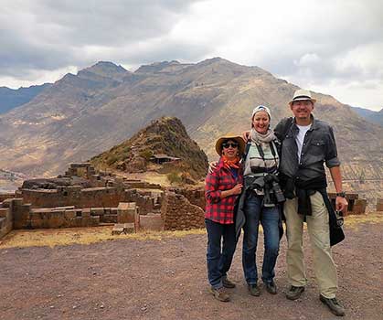 Local people sacred valley Peru