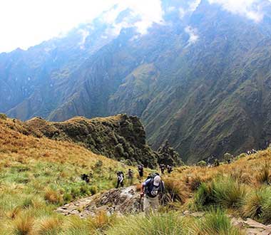 Inca trail hike to Machu Picchu Inca trail hike to Machu Picchu