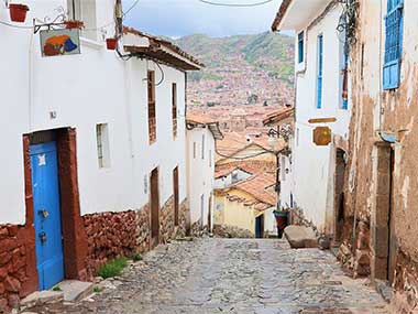 Streets of Cusco San Blas