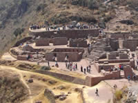 inca ruins - pisaq